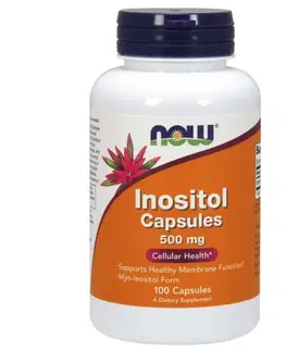 Vitamíny B NOW Foods Inositol 500 mg