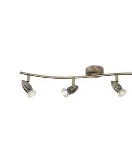 Svietidlá Lucide 13955/20/03 - LED bodové svietidlo CARO-LED 4xGU10/5W/230V bronz 13955/20/03