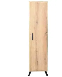 Vysoké kúpeľňové skrinky Vysoká skrinka do kúpeľne Nova Dub Craft