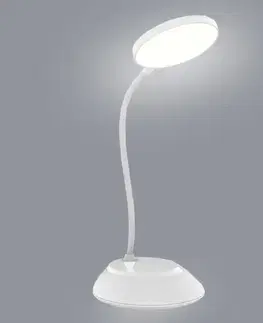 Moderné lampy Stolná lampa Kuala LED 6W biela