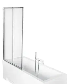 Sprchové dvere BESCO - Vaňová zástena ROSES - Rozmer A - 80 cm BCROS2S