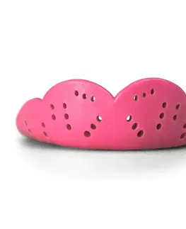Hokejové doplnky Chránič zubov SISU 2.4 Max Hot Pink