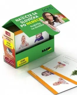 Gramatika a slovná zásoba Krabička na slovíčka - dom a ľudia - Pons - Naočte sa slovíčka po nemecky - Priscilla Lavodrama