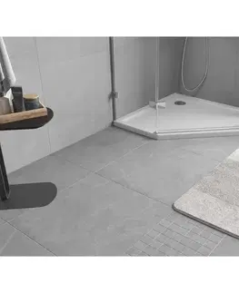 Vane MEXEN - Flow päťboká sprchová vanička slim 100 x 100, biela lesk 46P101010