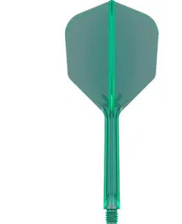 Násadky na šípky Target K-Flex No6 Short 3ks zelená