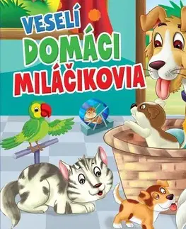 Leporelá, krabičky, puzzle knihy Veselí domáci miláčikovia