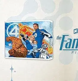 Umenie - ostatné Marvel Studios' The Fantastic Four: First Steps - The Art Of The Movie Deluxe Edition Slipcase - Jess Harrold