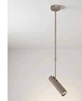 Svietidlá BRILAGI - Luster na tyči SELE 1xGU10/30W/230V béžová WO-TELE-01-BEI-OEM