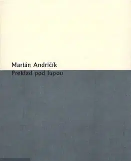 Slovenská beletria Preklad pod lupou - Marian Andričík