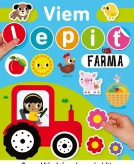 Nalepovačky, vystrihovačky, skladačky Viem lepiť: Farma
