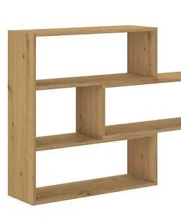 Regály a poličky KONDELA Kloe III regál dub artisan