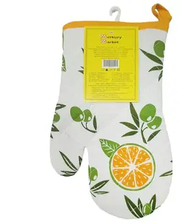 Bytový textil Kuchynská rukavica OTC-11911 17x27 cm pomaranč