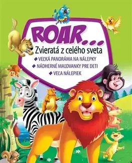 Nalepovačky, vystrihovačky, skladačky Roar... Zvieratá z celého sveta
