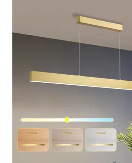 Svietidlá BRILAGI - LED Luster na lanku SLEEKLINE LED/40W/230V 3000/4500/6000K zlatá BRI108