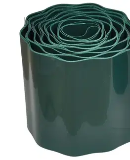 Záhradné lemovania Záhradný obrubník zelený 15CMX9M PS67005