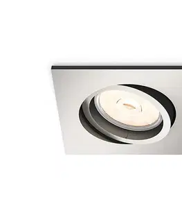 Svietidlá Philips - LED RGBW stmievateľné podhľadové svietidlo DONEGAL 1xGU10/4,8W/230V + DO P1939+AI2363