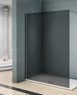 Sprchové dvere H K - LUSTY GREY F1 120 Sprchová zástena WALK IN 118-120x 200cm, 8 mm sklo SE-LUSTYGREYF1120SET