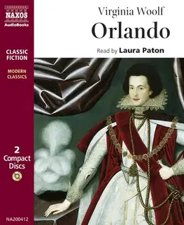 Svetová beletria Naxos Audiobooks Orlando (EN)