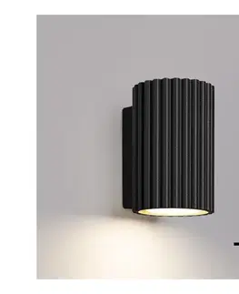 Svietidlá BRILAGI - LED nástenné svietidlo CRESTO 1xGU10/10W/230V 10 cm čierne BR.1648