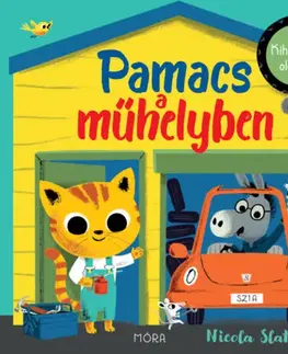 Leporelá, krabičky, puzzle knihy Pamacs a műhelyben - Nicola Slater