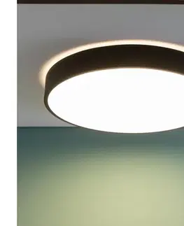 Svietidlá Brilliant - stmievateľné LED stropné svietidlo SLIMLINE LED/60W/230V pr. 49 cm čierne + DO G97014/76