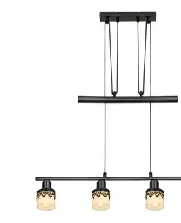 Svietidlá Rabalux 5345 - Luster na lanku LACEY 4xE14/40W/230V 5345