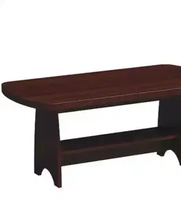 Konferenčné stolíky s úložným priestorom Konferenčný Stolík Skladací Zuza/orech