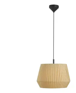 Svietidlá Nordlux - Závesné svietidlo DICTE 1xE27/60W/230V priemer 40 cm béžové 2112353009