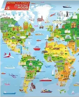Geografia, svet Usborne Book and Jigsaw Cities of the World - Smith Sam,Kirsteen Robson,Mattia Cerato
