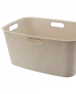 Kúpeľňové doplnky Softex žehliaci kôš 45l 258701 krém