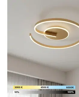 Svietidlá Brilagi -LED stmievateľné stropné svietidlo SPIRAL LED/56W/230V 3000/4000/6000K+DO BR7262/BGD-56W