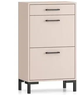 Skrinky na topánky Skrinka na topánky OIVEN 02 Cashmere