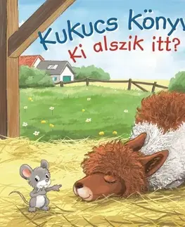 Leporelá, krabičky, puzzle knihy Kukucs könyvek - Ki alszik itt?