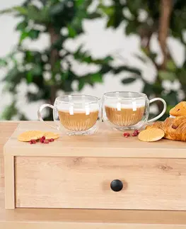 Hrnčeky a šálky 4Home Termo pohár na cappuccino Hot&Cool 270 ml, 2 ks