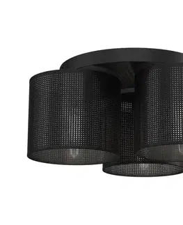 Svietidlá  Luster prisadený LOFT SHADE 3xE27/60W/230V čierna 5234