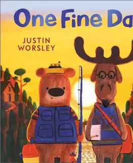 Leporelá, krabičky, puzzle knihy One Fine Day - Justin Worsley