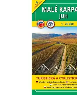 Slovensko a Česká republika Malé Karpaty - juh 1 : 25 000, 2.vydanie - Kolektív autorov