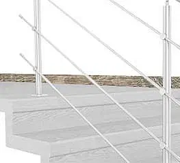 Bočnice Bočnice TOPSTEP Flex Dub sivý 1800 × 80 × 17 mm