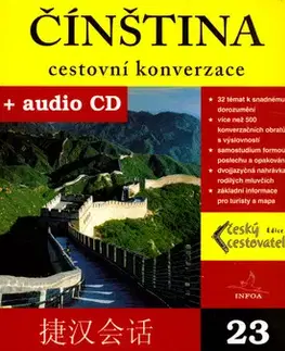 Jazykové učebnice, slovníky Čínština cestovní konverzace + audio CD - Kolektív autorov