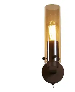 Svietidlá Searchlight 88920-1MO - Nástenné svietidlo SWEDEN 1xE27/60W/230V 88920-1MO
