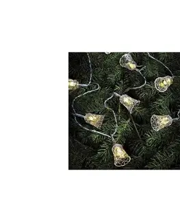 Vianočné dekorácie Markslöjd 703237 - LED reťaz BELL 10xLED 2,1m 703237