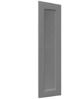 Kuchynské skrinky Čelo skrinky Luxeo F15-D20C rám dark grey
