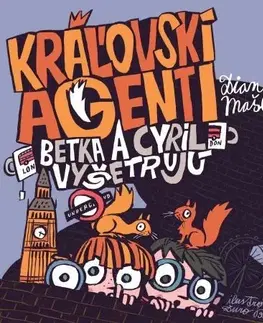 Dobrodružstvo, napätie, western Wisteria Books Kráľovskí agenti (audiokniha)