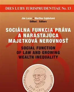 Občianske právo Sociálna funkcia práva a narastajúca majetková nerovnosť - Lazar Ján
