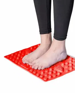 Masážne prístroje Masážna podložka pod chodidlá inSPORTline Tilsipur 39x29 cm modrá