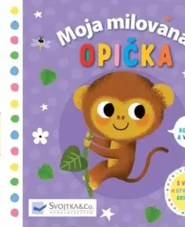 Leporelá, krabičky, puzzle knihy Moja milovaná opička - Daniel Roode