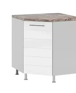Kuchynské skrinky stojace Rohová kuchynská skrinka Daria DN 85x85 1D