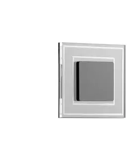 LED osvetlenie LDST KE-01-CB-BZ8 - LED schodiskové svietidlo KELLY 8xLED/1,2W/230V lesklá čierna KE-01-CB-BZ8