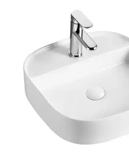 Umývadlá HOPA - Umývadlo na dosku GRINZ - Rozmer A - 45 cm, Rozmer B - 45 cm, Rozmer C - 12 cm OLKLT2204