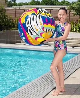 Zábava pri kúpaní Plážová lopta  flirty fiesta 91cm 31044